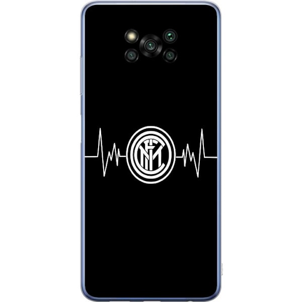 Xiaomi Poco X3 Pro Genomskinligt Skal Inter Milan