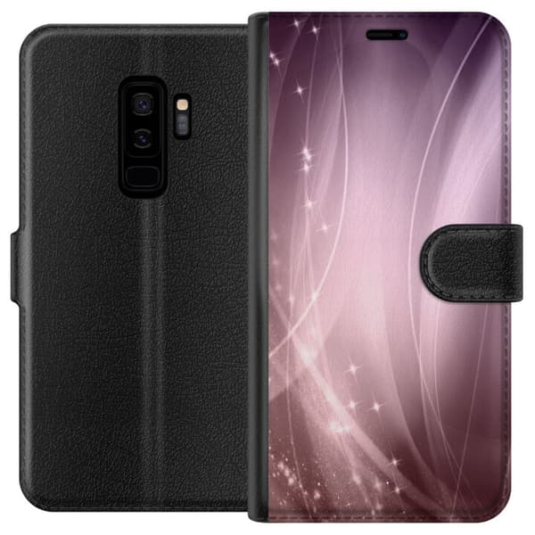 Kompatibel Tegnebogsetui til Samsung Galaxy S9+ Lavendelstøv