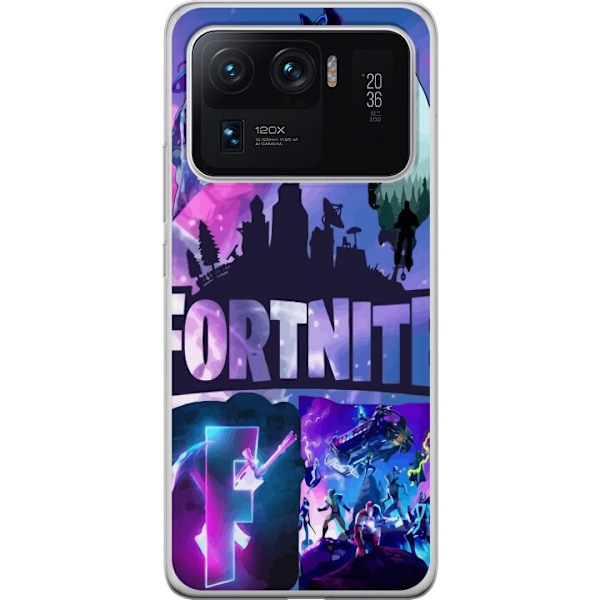 Xiaomi Mi 11 Ultra Gjennomsiktig deksel Fortnite