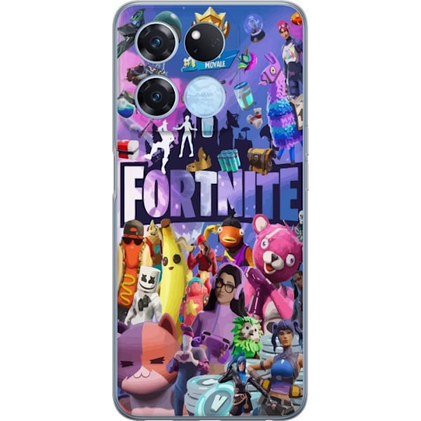 OnePlus Ace Racing Genomskinligt Skal Fortnite Skins Emotes Ba