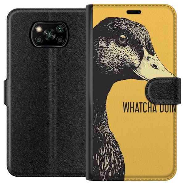 Xiaomi Poco X3 NFC Plånboksfodral Curious Duck