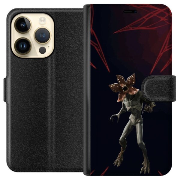 Apple iPhone 14 Pro Lommeboketui Fortnite - Demogorgon