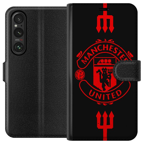 Sony Xperia 1 V Tegnebogsetui ManchesterUnited