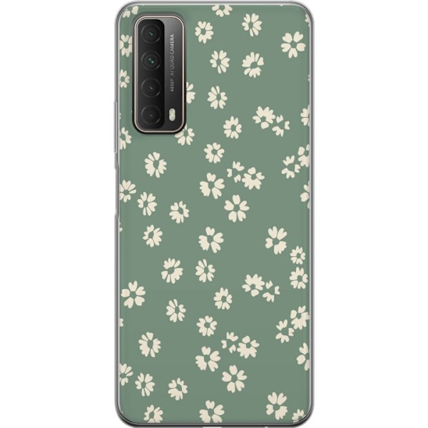 Huawei P smart 2021 Genomskinligt Skal Blomsterdröm – färgglatt blommönster