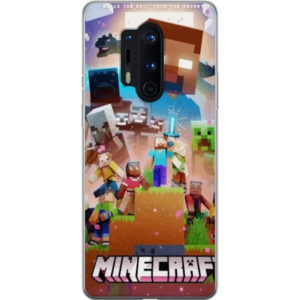 OnePlus 8 Pro Genomskinligt Skal Minecraft