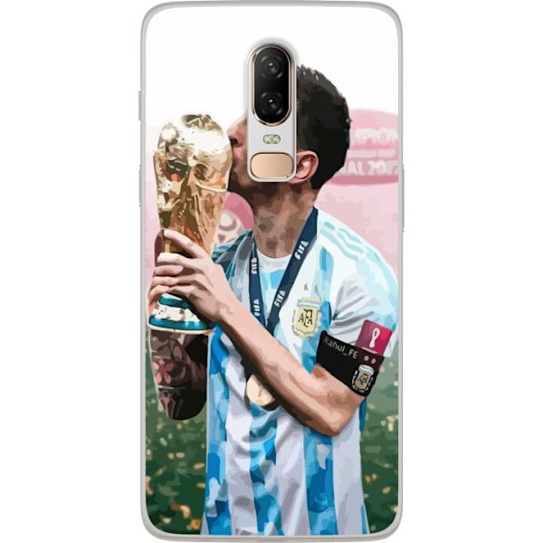 OnePlus 6 Genomskinligt Skal Messi