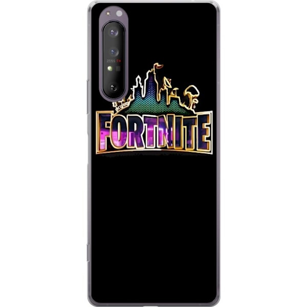 Sony Xperia 1 II Läpinäkyvä kuori Fortnite