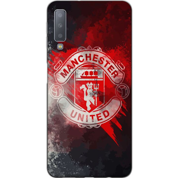 Samsung Galaxy A7 (2018) Cover / Mobilcover - Manchester Unite