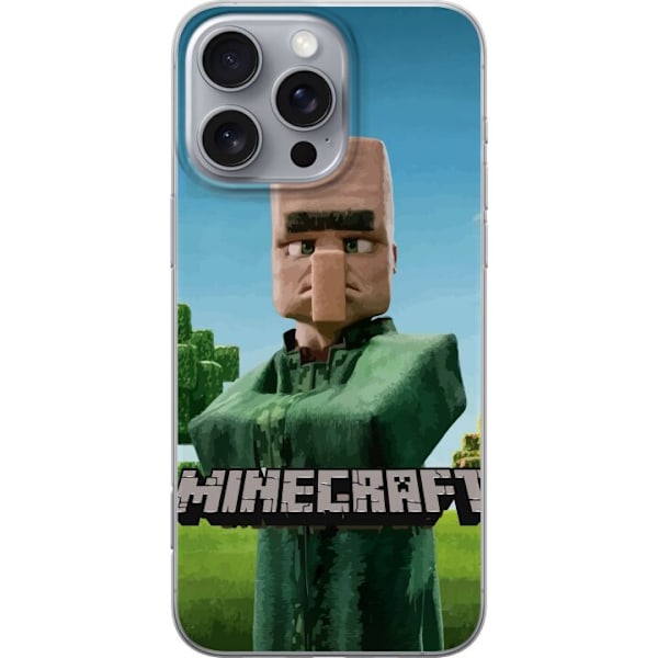 Apple iPhone 16 Pro Max Läpinäkyvä kuori A Minecraft Movie