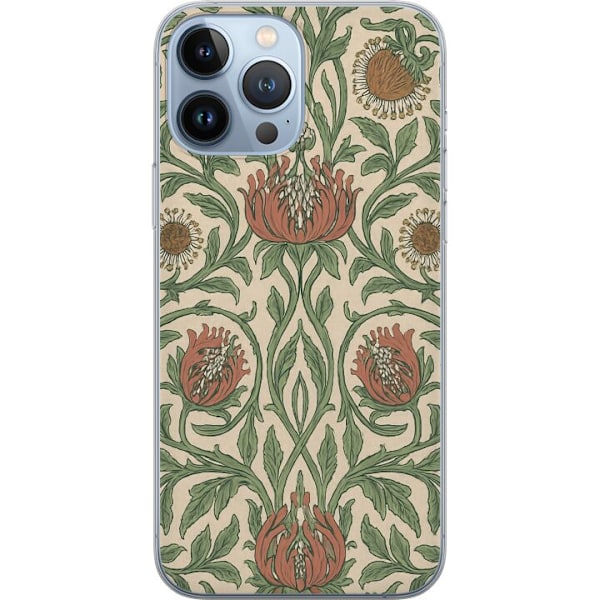 Apple iPhone 13 Pro Max Gennemsigtig cover Blad Detaljer