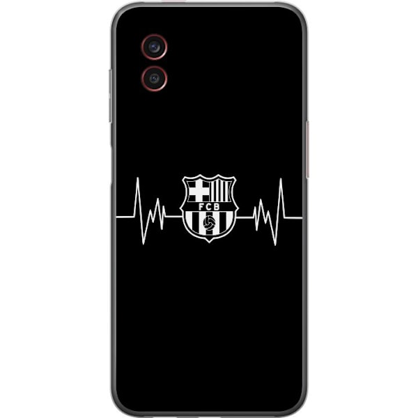 Samsung Galaxy Xcover6 Pro Genomskinligt Skal FC Barcelona