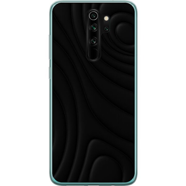 Xiaomi Redmi Note 8 Pro  Läpinäkyvä kuori Tummat Aallot