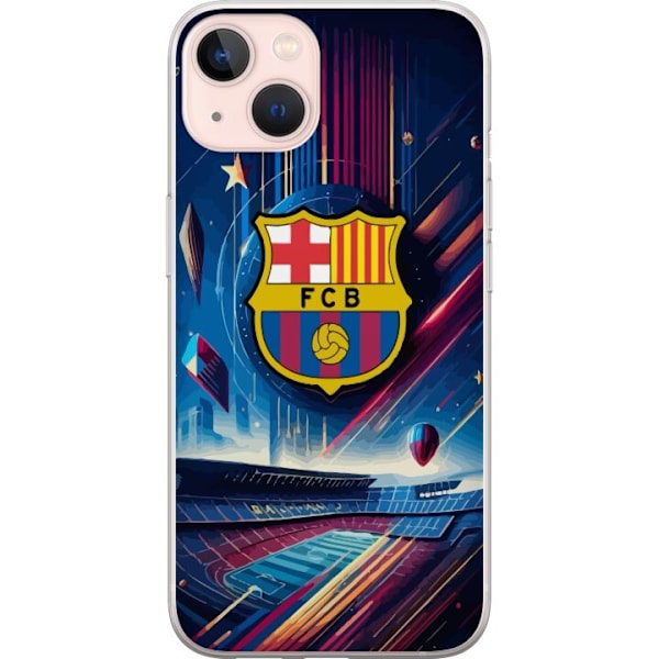 Apple iPhone 13 Gennemsigtig cover FC Barcelona