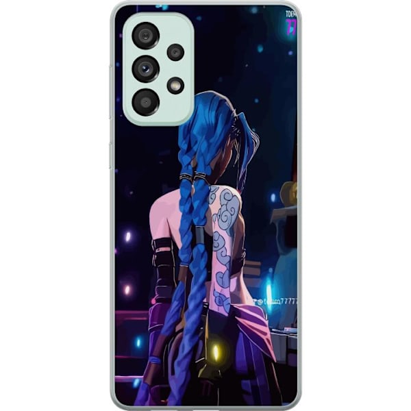 Samsung Galaxy A73 5G Gennemsigtig cover League of Legends