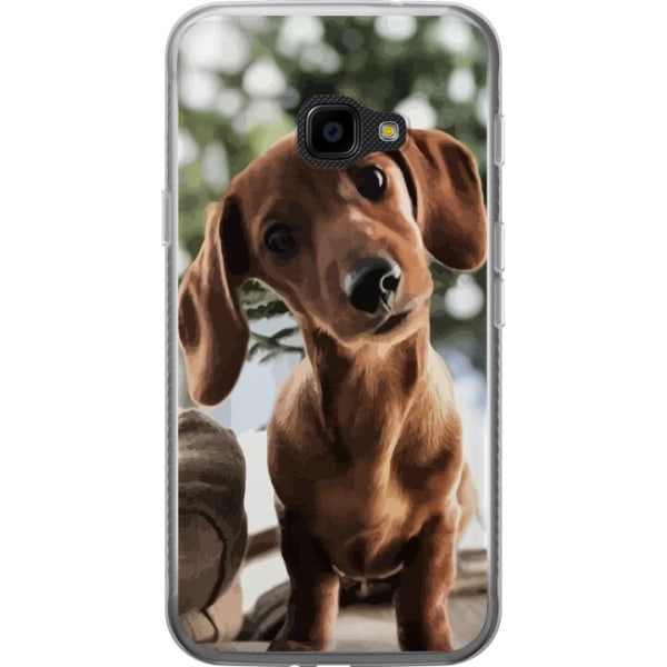 Samsung Galaxy Xcover 4 Gennemsigtig cover Ung Hund