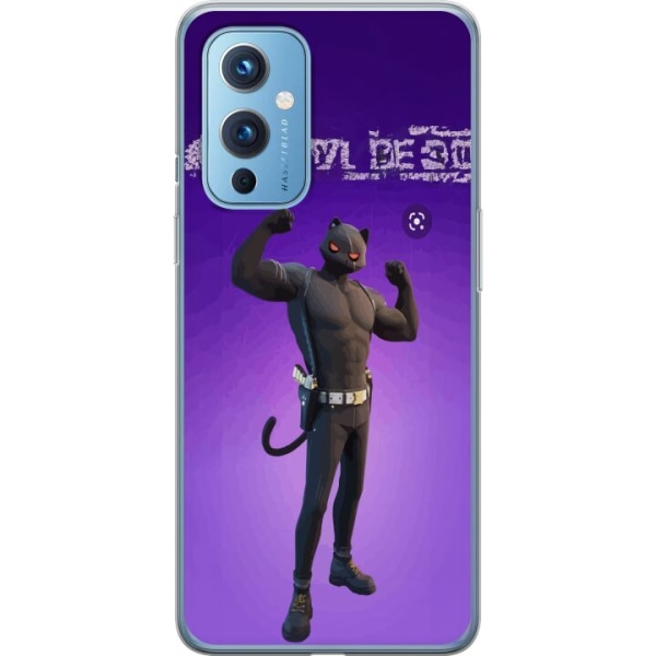 OnePlus 9 Gennemsigtig cover Fortnite - Meowscles