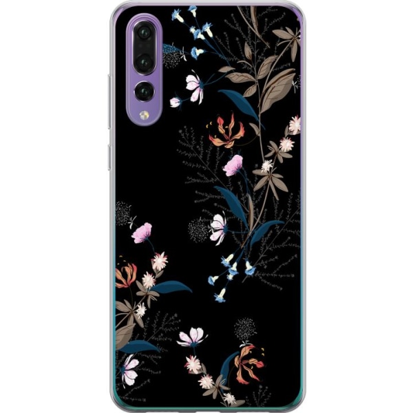 Huawei P20 Pro Cover / Mobilcover - Blomster