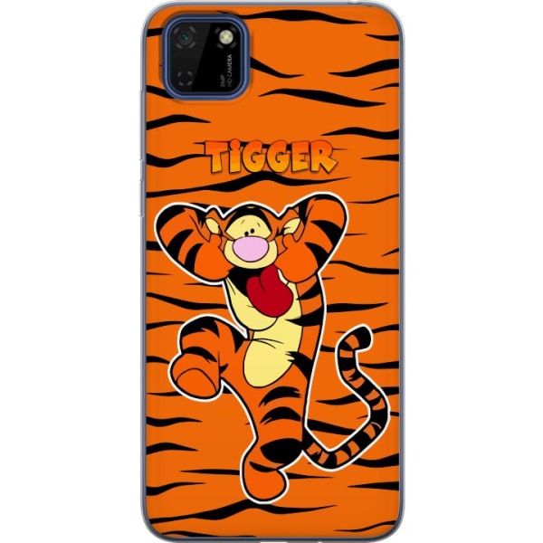 Huawei Y5p Läpinäkyvä kuori Tiger