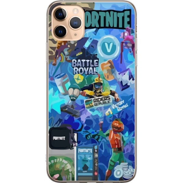 Apple iPhone 11 Pro Max Gennemsigtig cover Fortnite