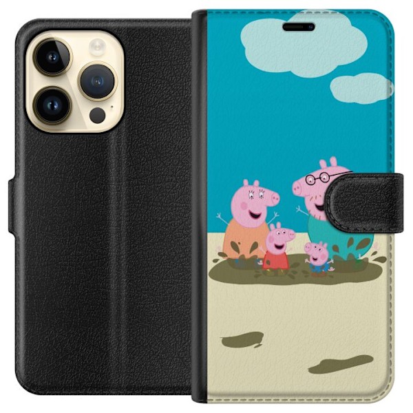 Apple iPhone 14 Pro Lommeboketui Greta Gris Familien Georg Ler