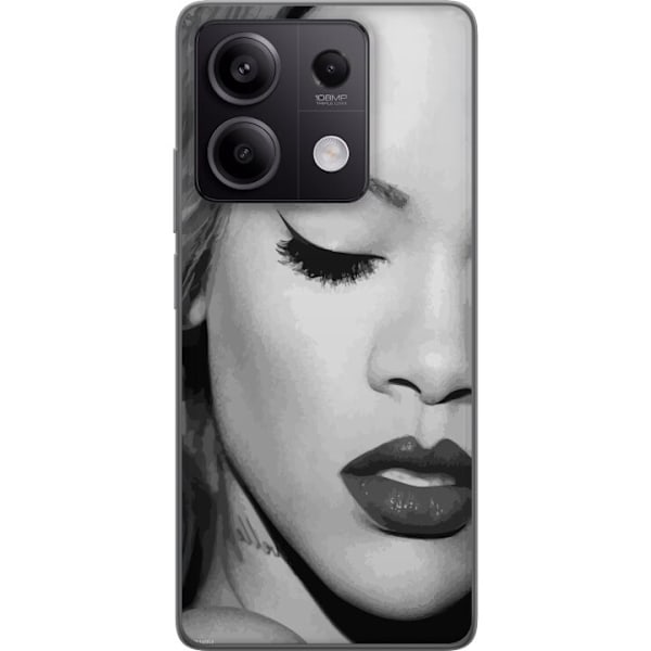 Xiaomi Redmi Note 13 Pro Läpinäkyvä kuori Rihanna – Aesthetic Edit 2025