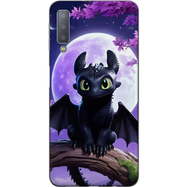 Samsung Galaxy A7 (2018) Gennemsigtig cover Dragetræneren