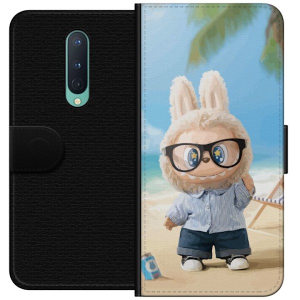 OnePlus 8 Plånboksfodral Labubu Dark Dreams – Mörk mystisk