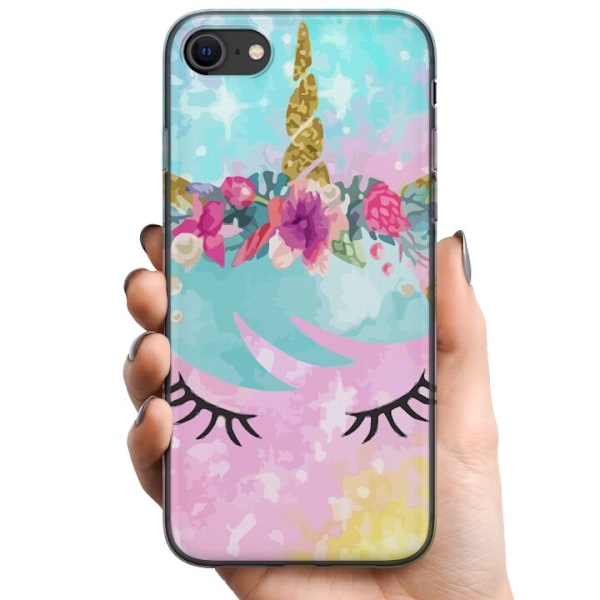 Apple iPhone 8 TPU Mobilskal Unicorn Enhörning