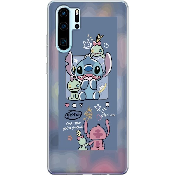 Huawei P30 Pro Gennemsigtig cover Stitch Venner