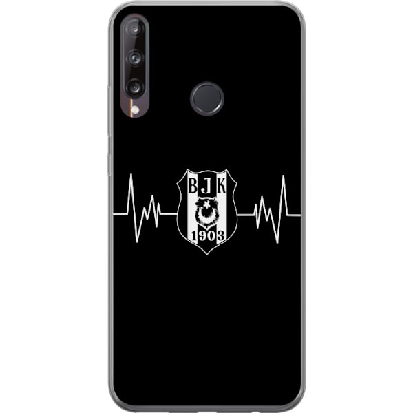 Huawei P40 lite E Läpinäkyvä kuori Beşiktaş J.K.