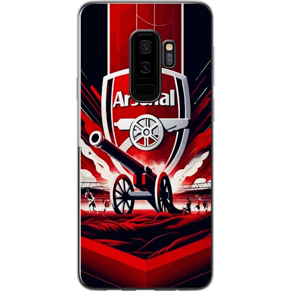 Samsung Galaxy S9+ Gjennomsiktig deksel Arsenal