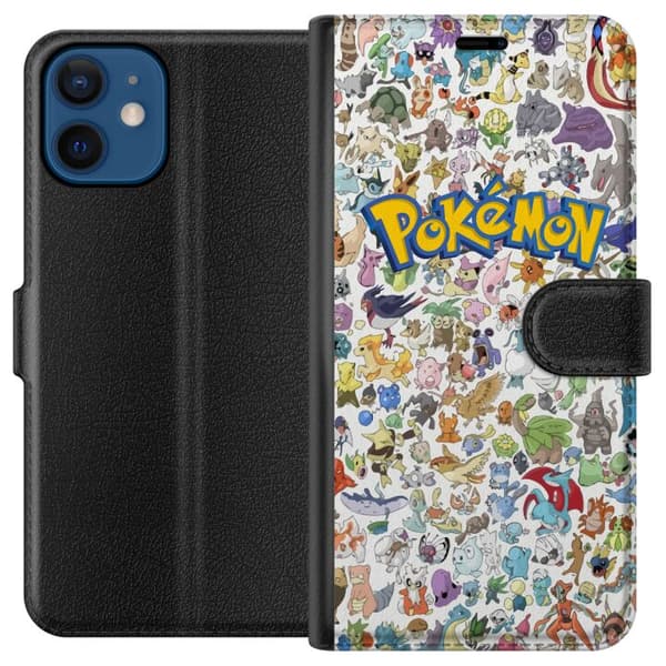 Kompatibelt Plånboksfodral till Apple iPhone 12 mini Pokemon