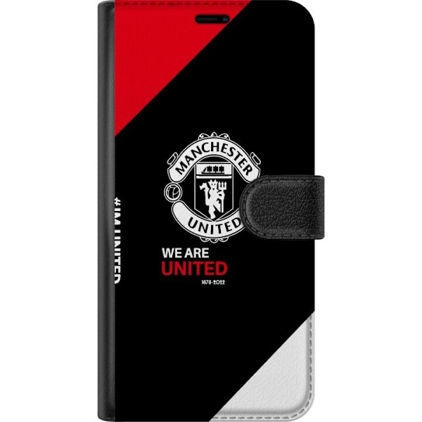 Apple iPhone 16 Lompakkokotelo Manchester United F.C.