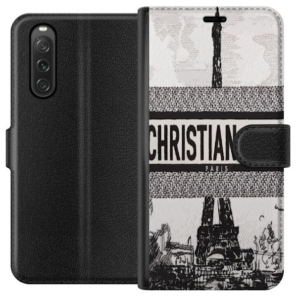 Sony Xperia 10 V Lommeboketui Christian Dior