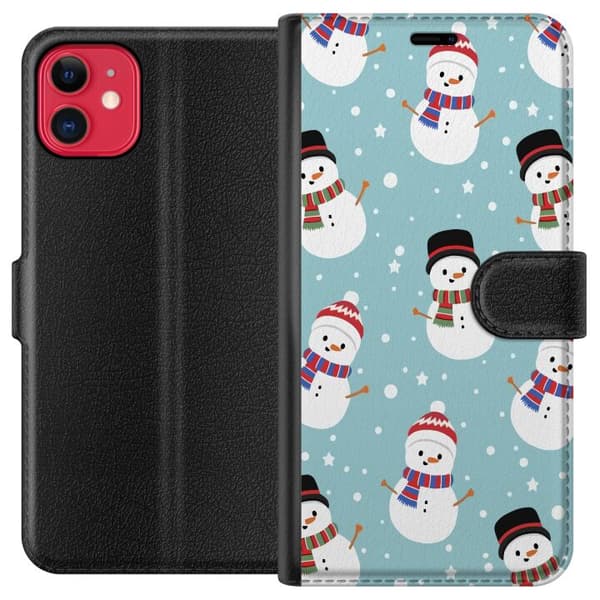Yhteensopiva Lompakkokotelo Apple iPhone 11 Hyvää Joulua