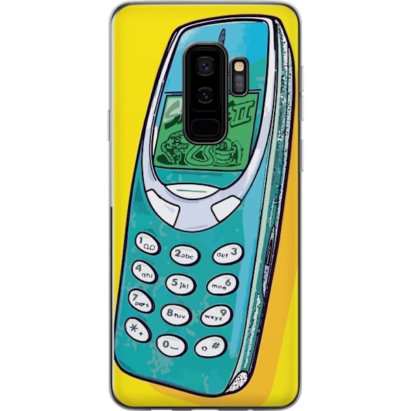 Samsung Galaxy S9+ Genomskinligt Skal Nokia 3310, Snake 2