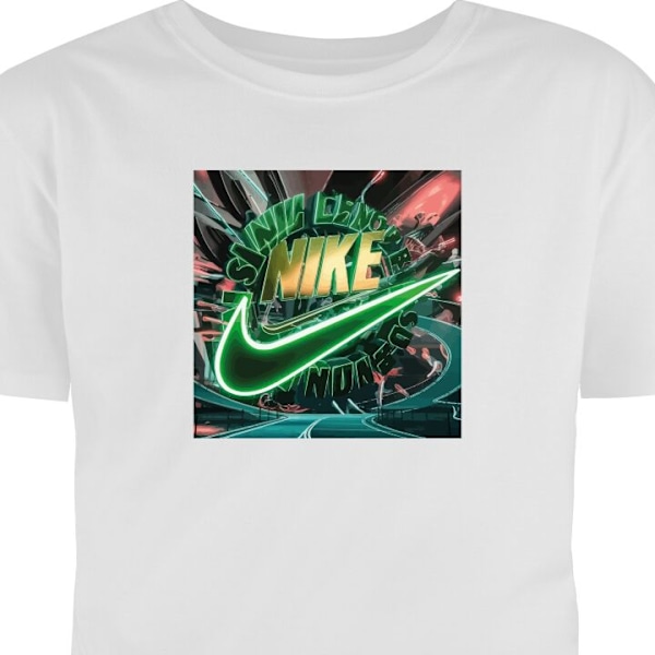 T-shirt til Voksen | Klassisk Voksen T-shirt Nike hvid XXL