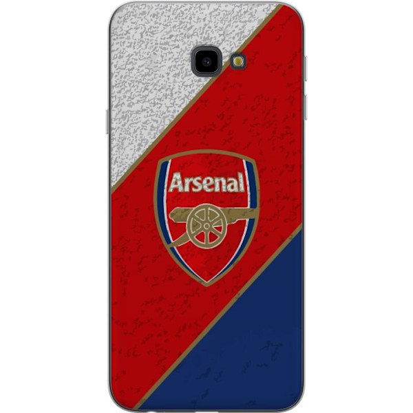 Samsung Galaxy J4+ Gennemsigtig cover Arsenal