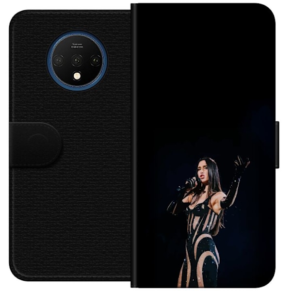 OnePlus 7T Tegnebogsetui Dua Lipa – Pop Star Aesthetic