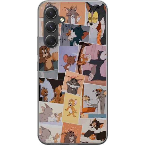 Samsung Galaxy S25 Läpinäkyvä kuori Tom ja Jerry