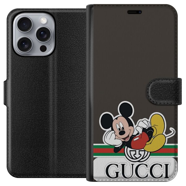 Apple iPhone 16 Pro Max Lompakkokotelo Gucci Musse Pig