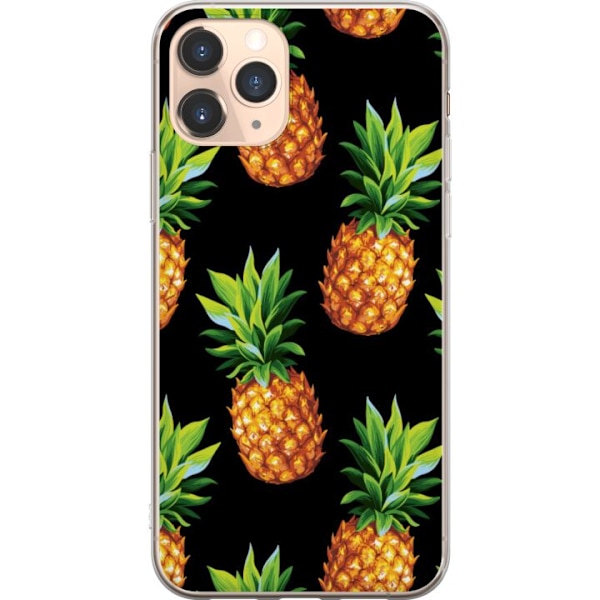 Apple iPhone 11 Pro Genomskinligt Skal Ananas