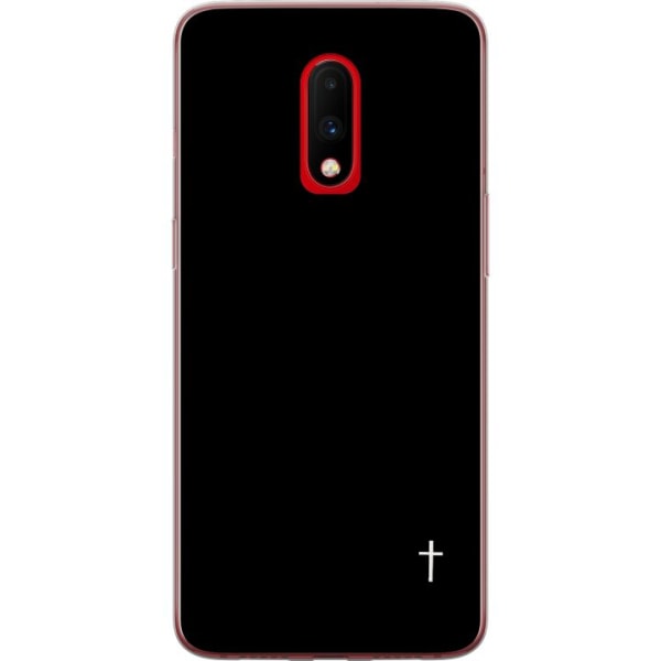 OnePlus 7 Gennemsigtig cover Kors