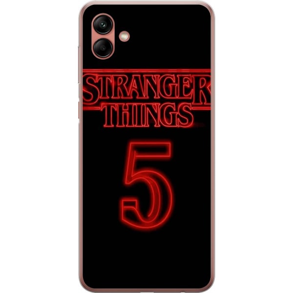 Samsung Galaxy A04 Genomskinligt Skal Stranger Things 5