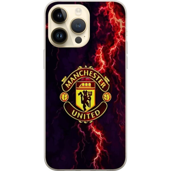 Apple iPhone 15 Pro Max Gjennomsiktig deksel Manchester United