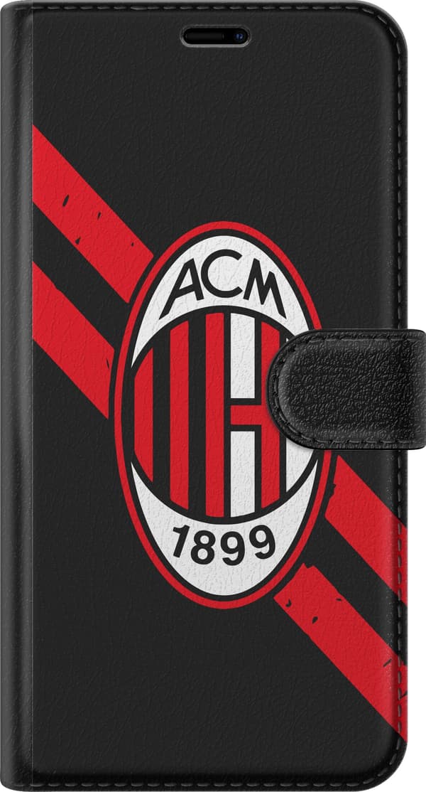 Kompatibel Tegnebogsetui til Apple iPhone 11 AC Milan
