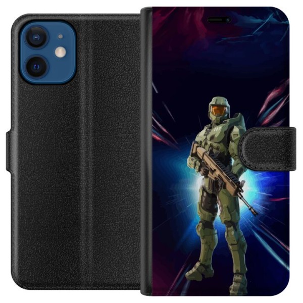 Apple iPhone 12 mini Tegnebogsetui Fortnite - Master Chief