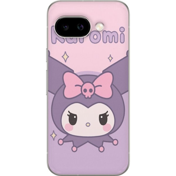 Google Pixel 9a Läpinäkyvä kuori Kuromi Kawaii