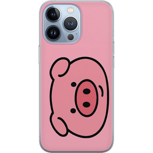 Apple iPhone 13 Pro Gjennomsiktig deksel Kawaii Piggy