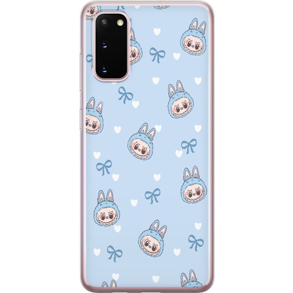 Samsung Galaxy S20 Läpinäkyvä kuori Labubu Tuli Henki
